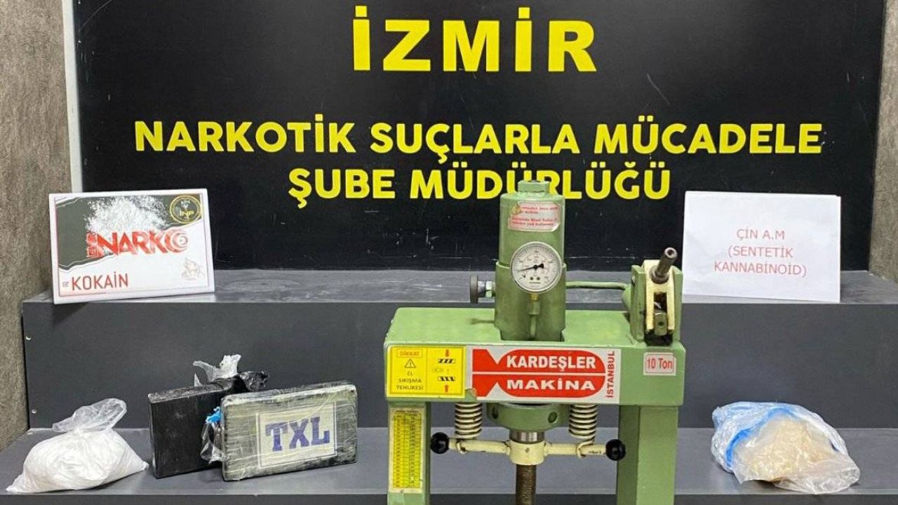 İzmir'de uyuşturucu operasyonu: 4 şüpheli tutuklandı