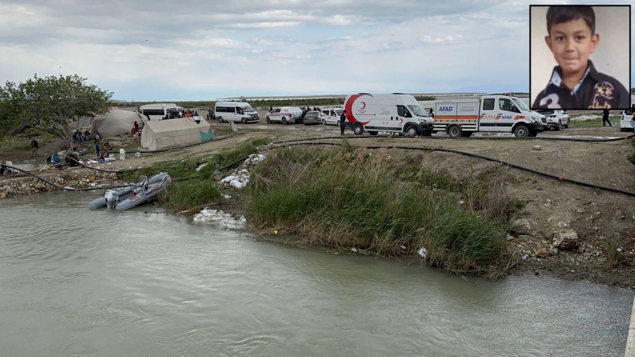 Adana'da kaybolan 7 yaşındaki Cumali Timi'yi arama çalışmaları sürüyor: Çocuğun terliği derede bulundu