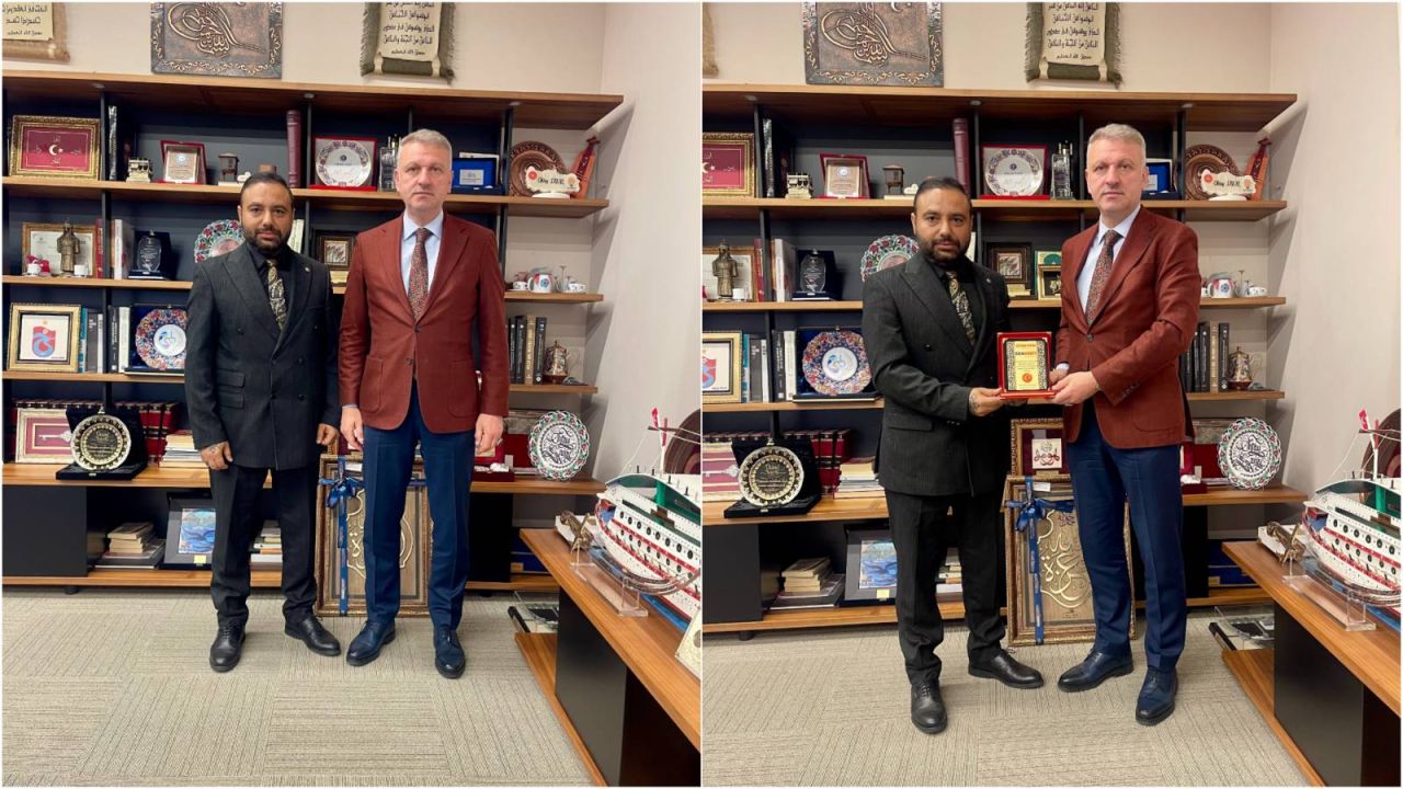 Cumhurbaşkanı başdanışmanı, bakan yerlikaya'nın gereği yapıldı dediği kişiyi ağırladı