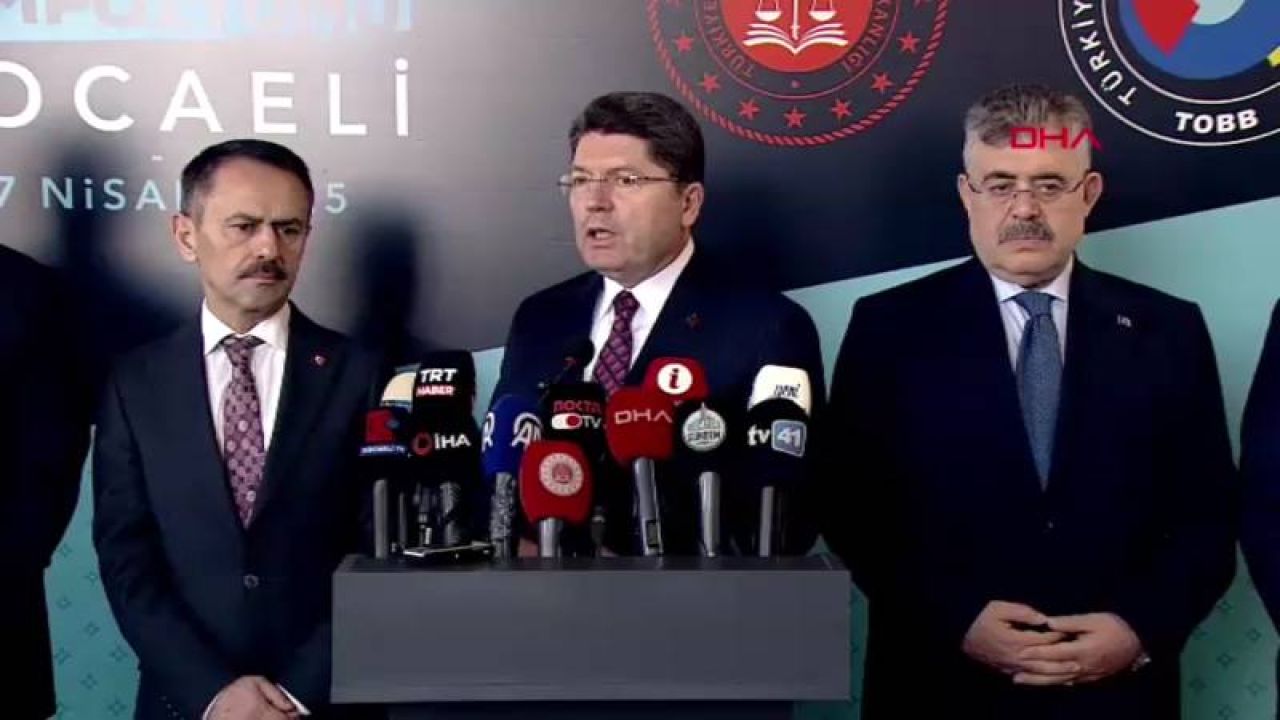 Adalet bakanı tunç: Af gündemimizde yok, diğer projeler üzerinde çalışıyoruz