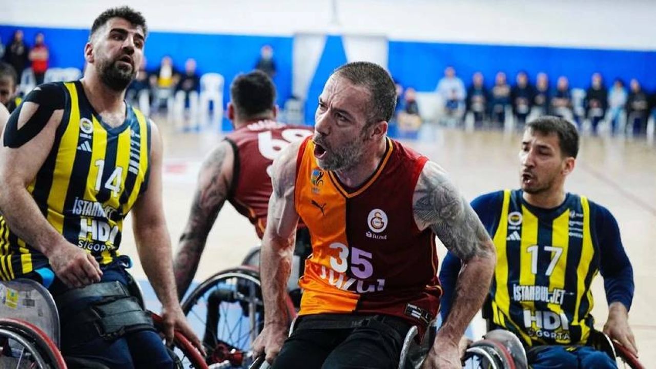 Galatasaray tekerlekli sandalye basketbol süper ligi'nde şampiyon oldu!