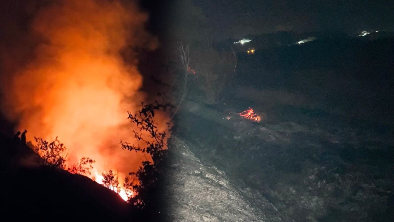 Burdur'daki sazlık alandaki yangın kontrol altına alındı