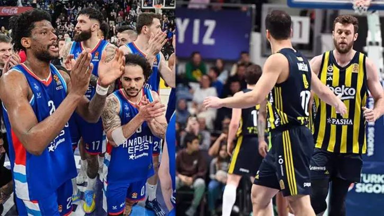 Euroleague'de play-off zamanı: Fenerbahçe Beko evinde Paris Basket'i konuk ediyor; Anadolu Efes, Panathinaikos'a konuk oluyor