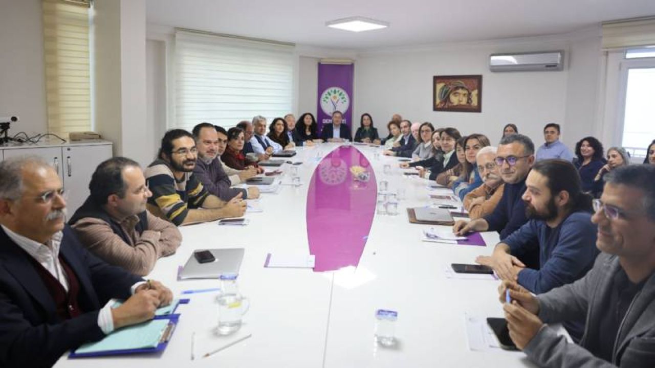 Dem parti myk toplantısı yapıldı; işte gündemin ana başlıkları!