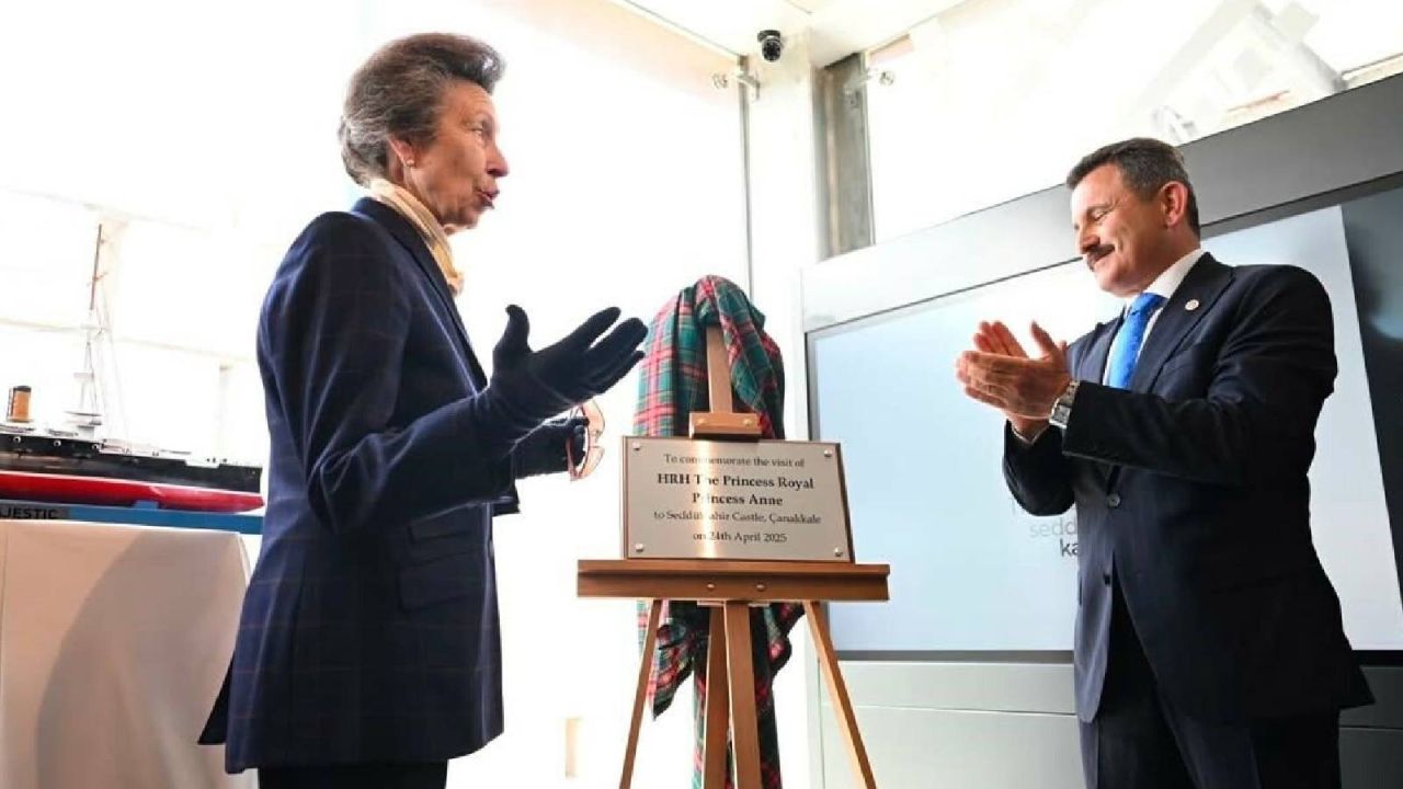 Kraliyet Prensesi Anne, Seddülbahir Kalesi'nde