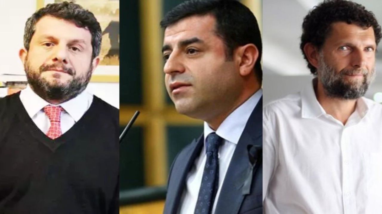 Çözüm sürecinde tahliye iddiaları: Selahattin Demirtaş, Can Atalay ve Osman Kavala gündemde