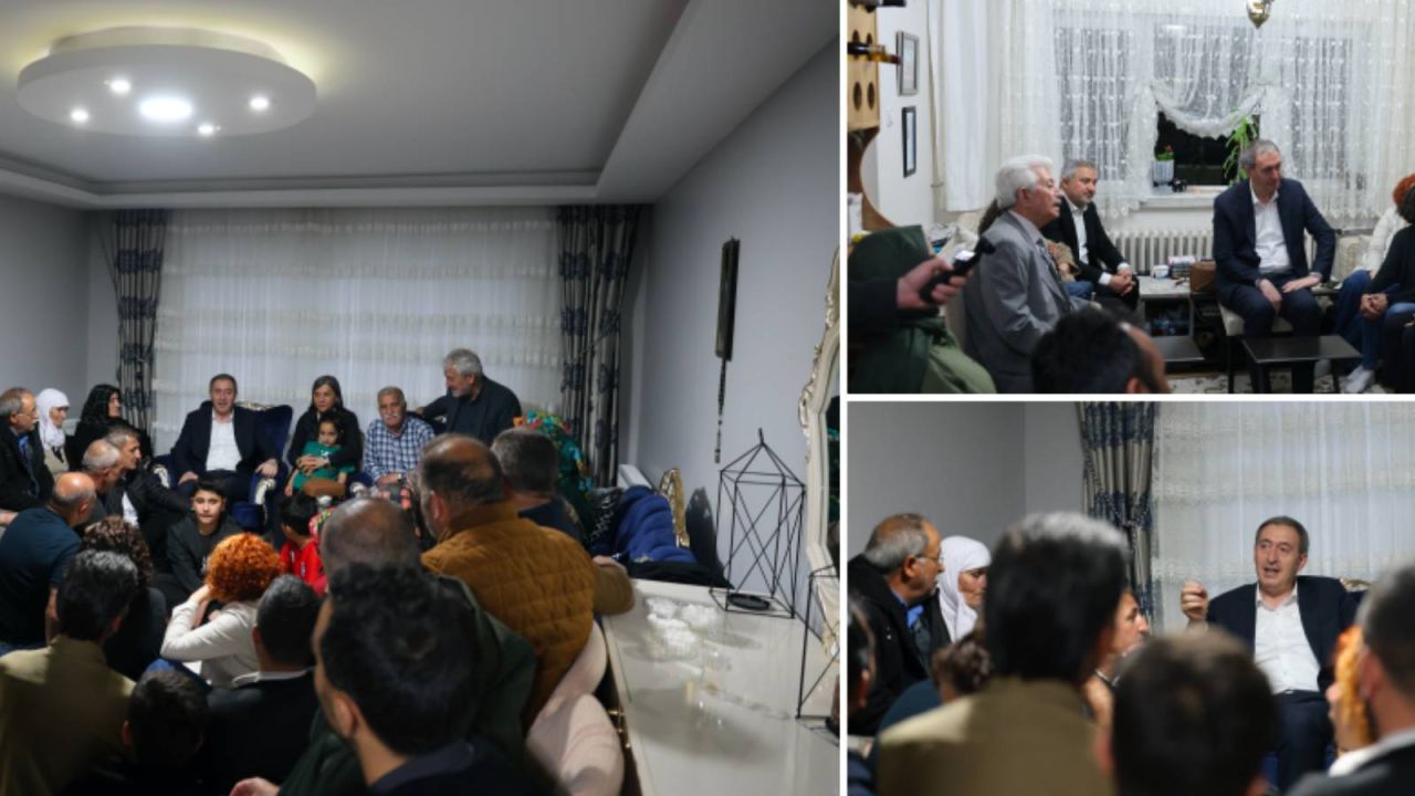 Dem parti, ev ziyaretlerinde Abdullah Öcalan'ın barış çağrısını anlatıyor