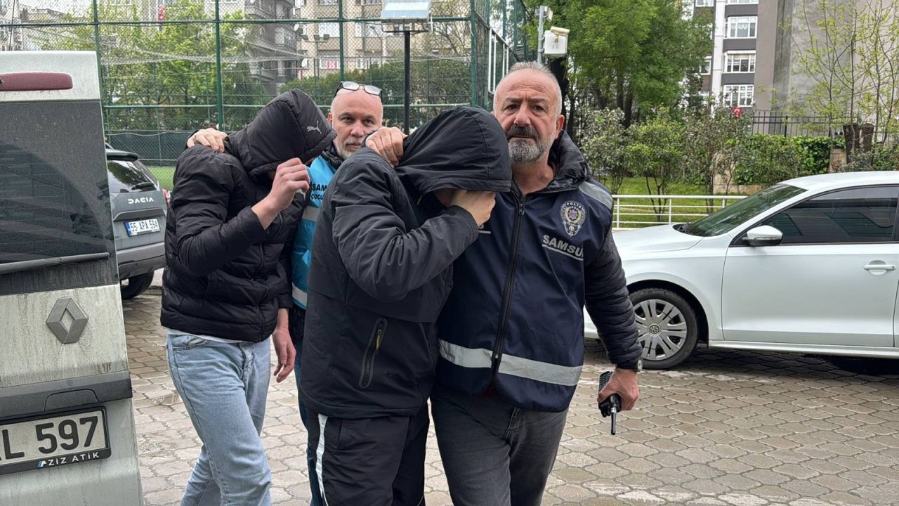 Samsun'da öğretmene şiddet uygulayan 2 çocuk adliyeye sevk edildi