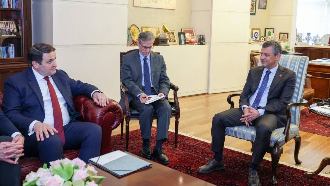 Özgür Özel, Kuzey Ren Vestfalya Eyaleti Bakanı Liminski ile görüştü