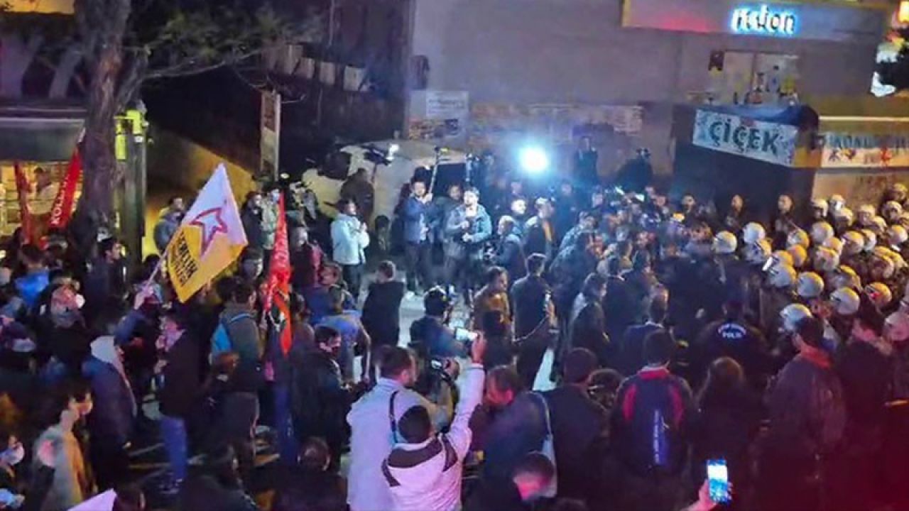 Ankara'da gençlik yürüyüşüne polis müdahalesi: 22 kişi gözaltında