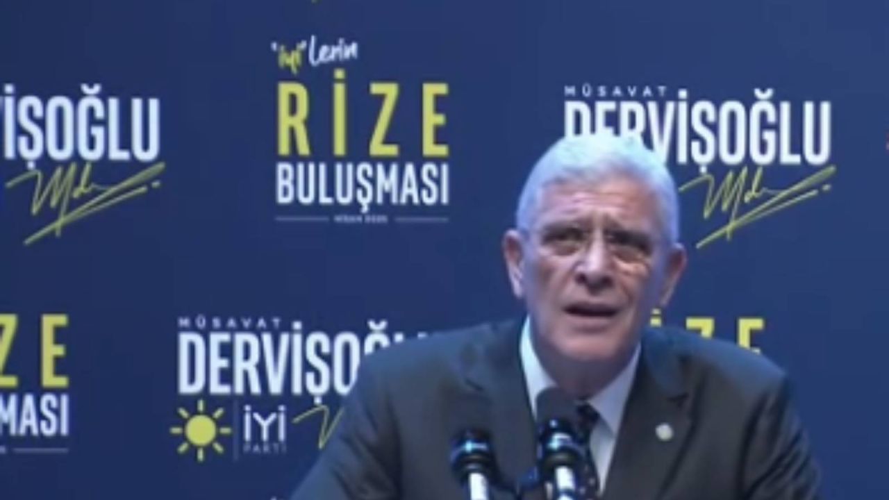 İyi parti genel başkanı musavvat dervişoğlu rize'de konuştu: Sandıkla ceberrut sistemden kurtulma zamanı gelmiştir