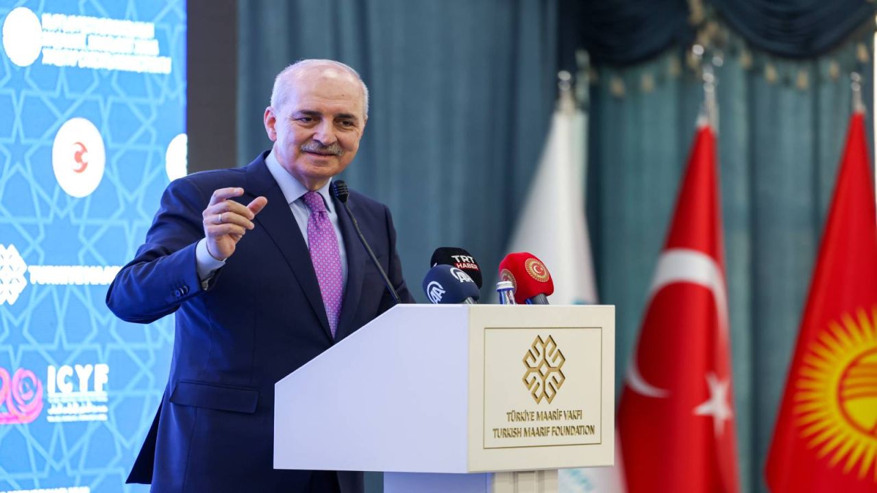 Tbmm Başkanı kurtulmuş'tan pkk'ya silah bırakma çağrısı
