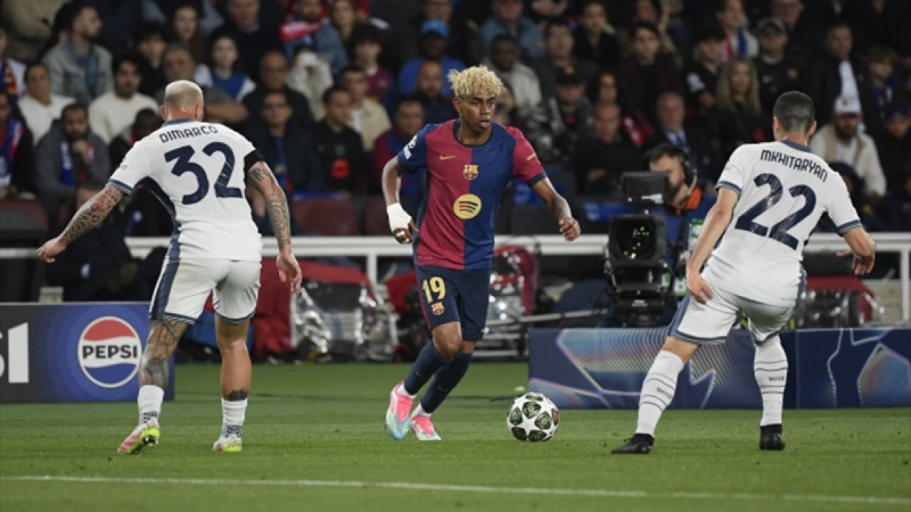 Nefes kesen maçta barcelona ve inter berabere kaldı
