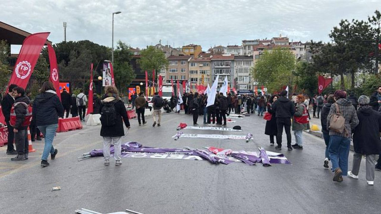 Kadıköy'de 1 mayıs: Sendikalar, stk'lar ve siyasi partiler toplandı
