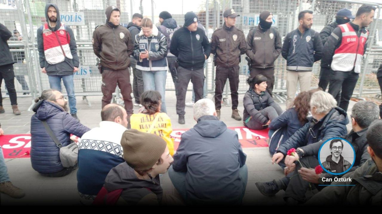 Şişli'den taksim'e yürüyüşte gözaltılar
