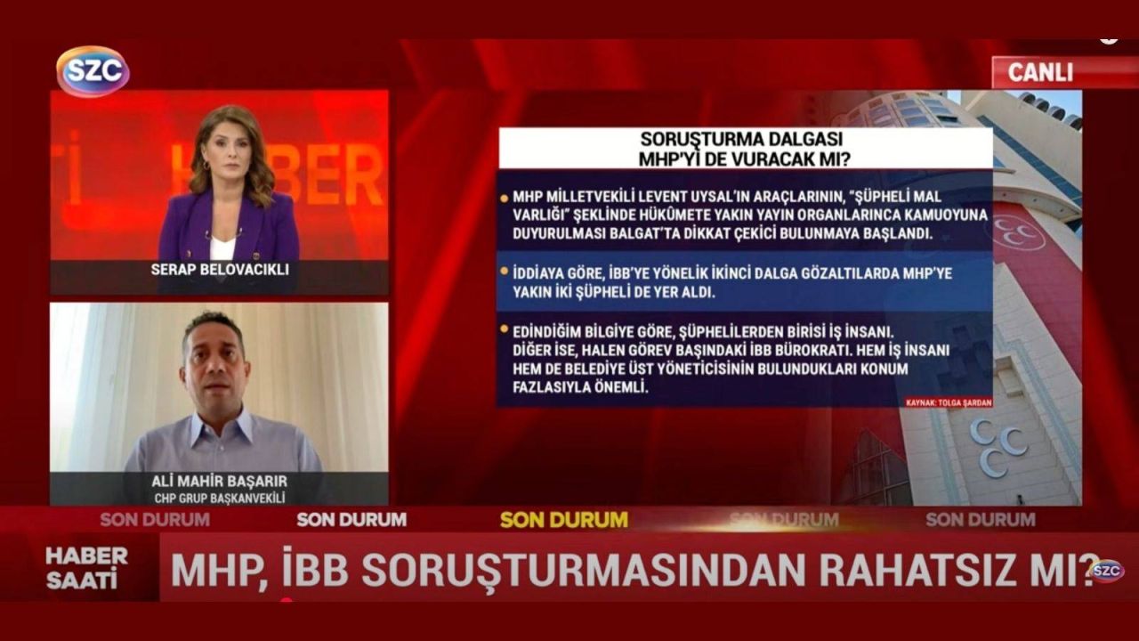 Chp'li Başarır: Mhp'den İstifalar, İddia Altın Kaçakçılığı; Bolu Milletvekiline Koruma Verildi, Yerlikaya Onayladı
