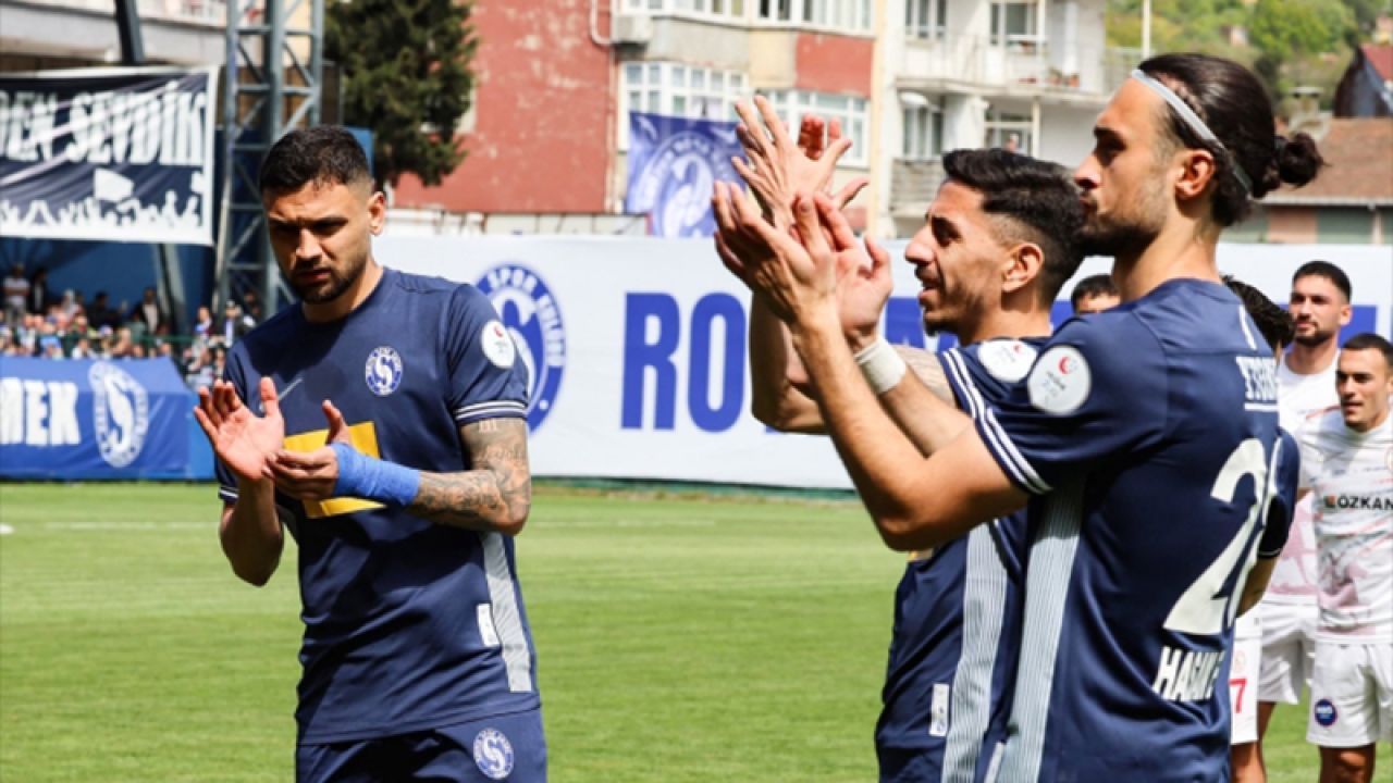 Serik Belediyespor Ve Sarıyer, 1. Lig'de
