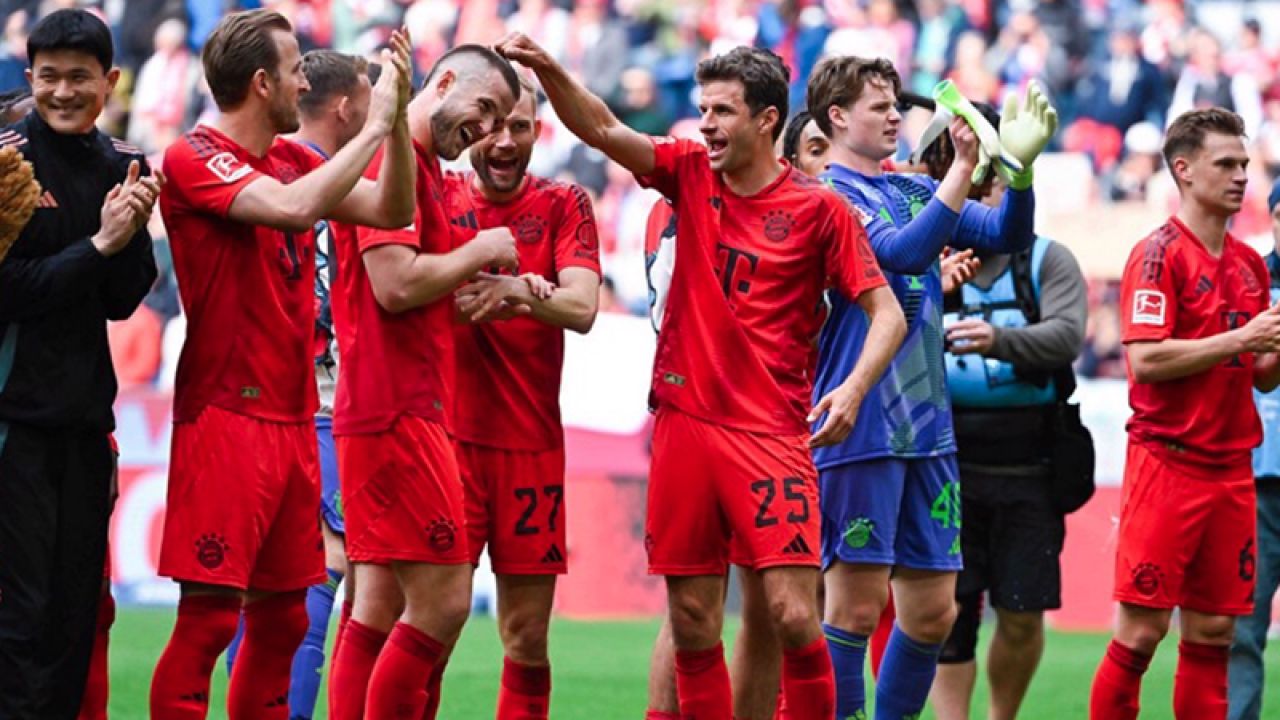 Bundesliga'da Şampiyon Bayern Münih