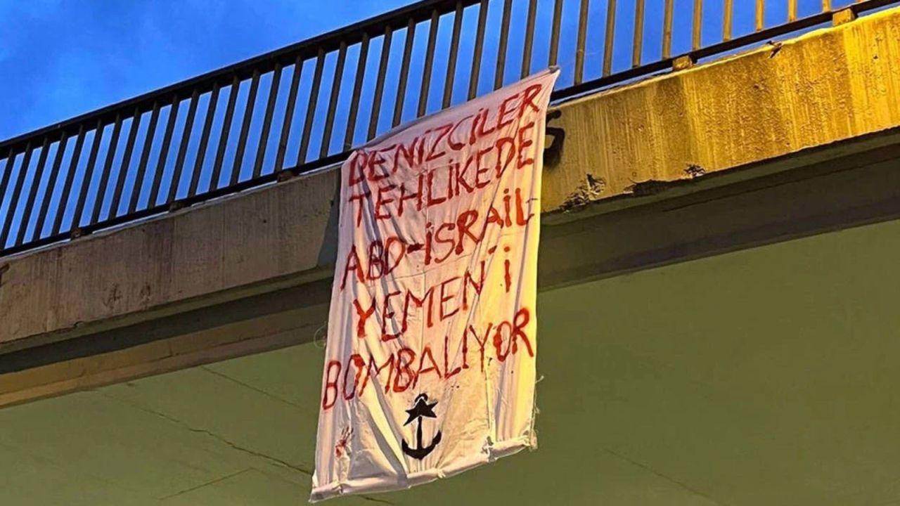 Deniz İşçileri Platformu'ndan Yemen'de Mahsur Kalan Meslektaşları İçin Eylem
