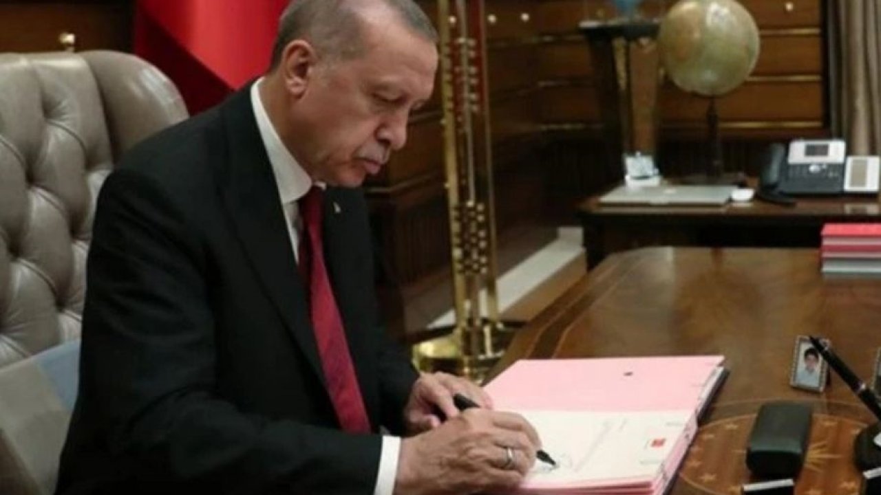 Erdoğan Tarihi Kararı İmzaladı