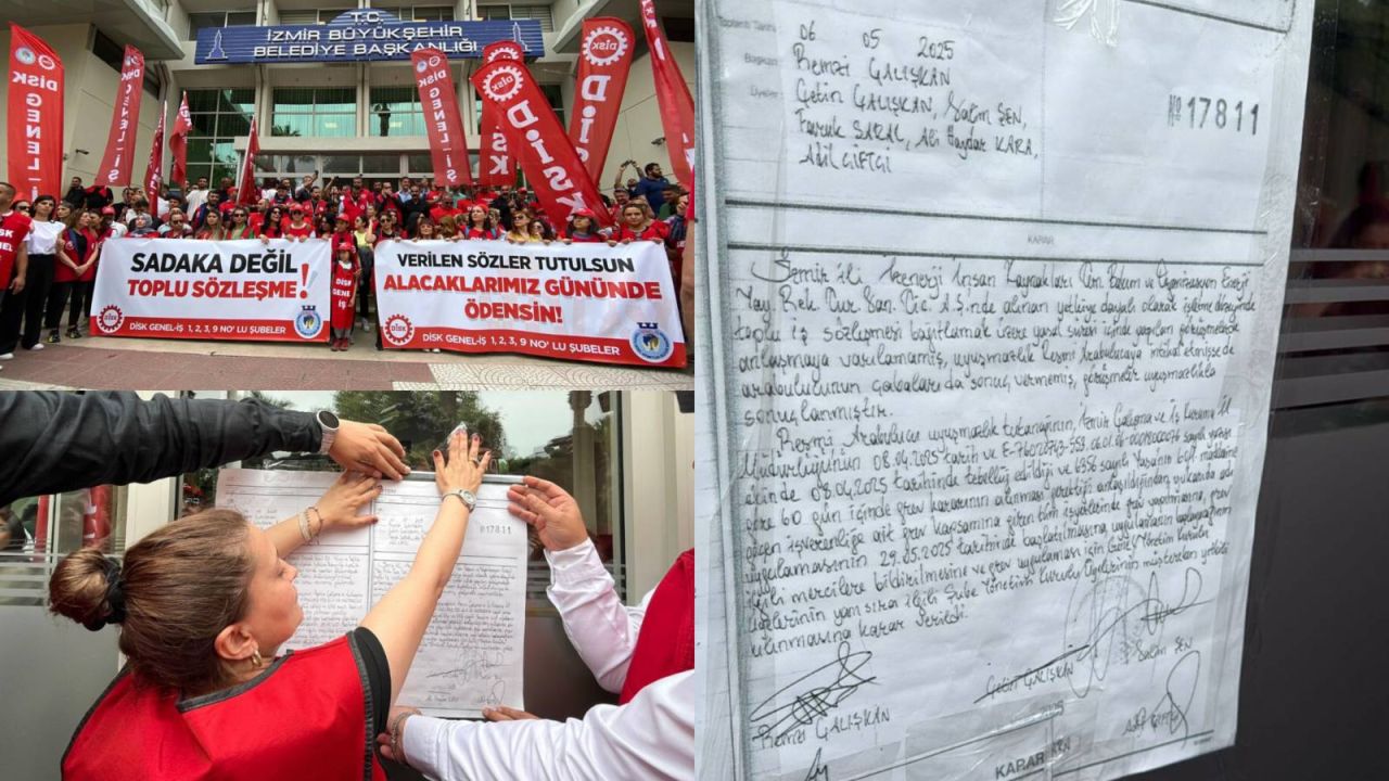 İzmir Büyükşehir Belediyesi Şirketlerinde Grev Kararı