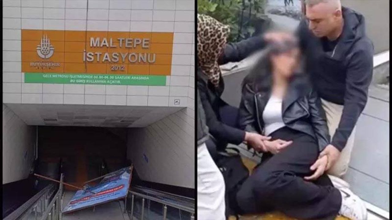 Metro Durağında Korkunç Anlar: Reklam Panosu Faciası
