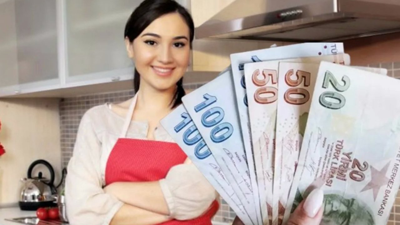 Devletten ev hanımlarına büyük destek! Her ay 15 bin TL verilecek