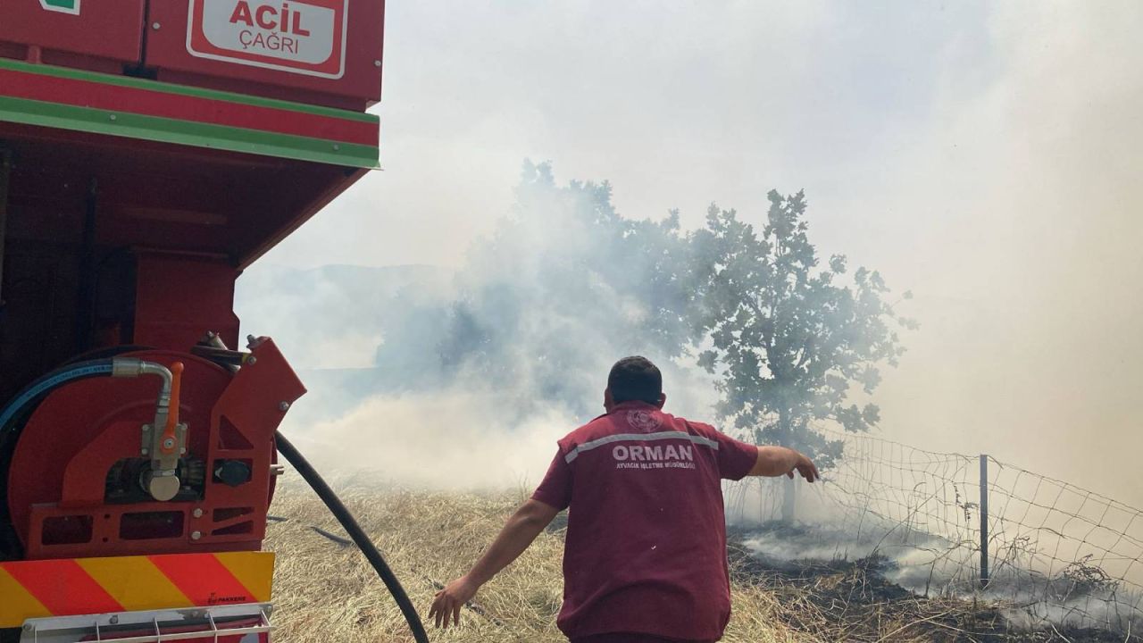 Çanakkale'deki Orman Yangını Söndürüldü
