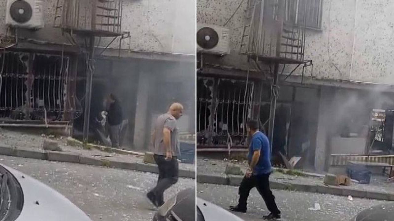 İstanbul Güngören'de Büfede Patlama

