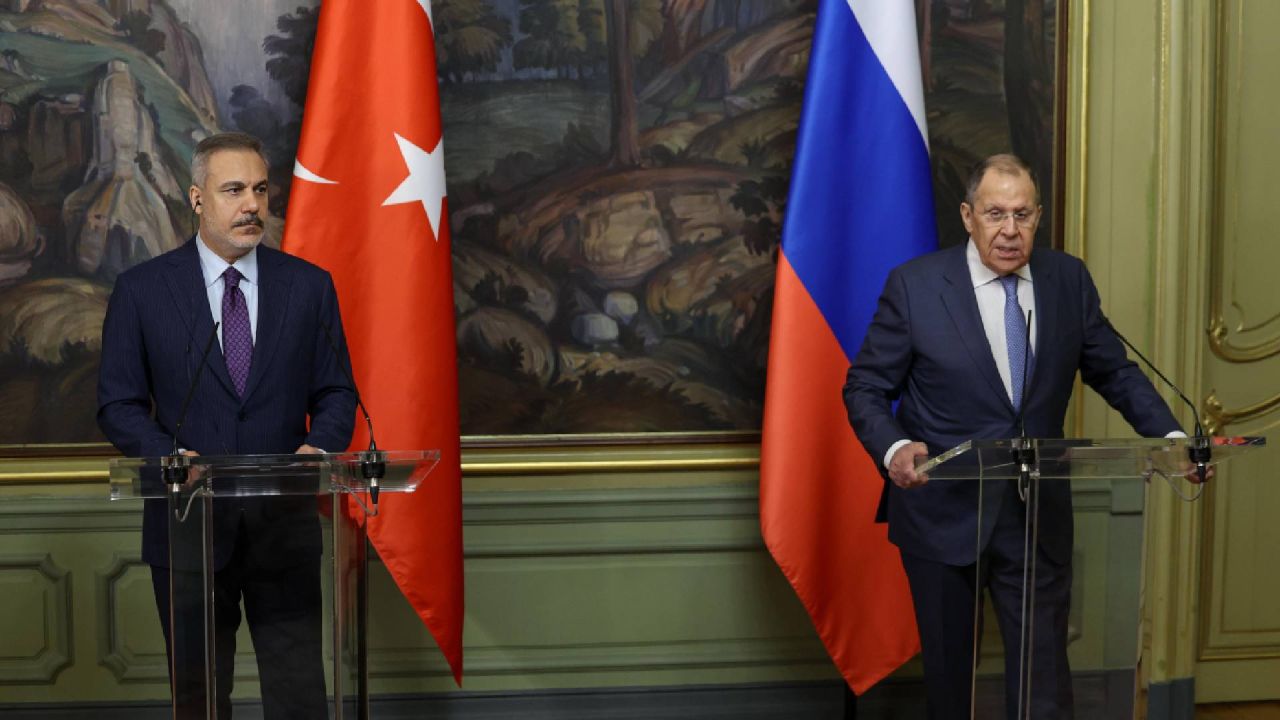 Dışişleri Bakanı Fidan Ve Lavrov Görüştü
