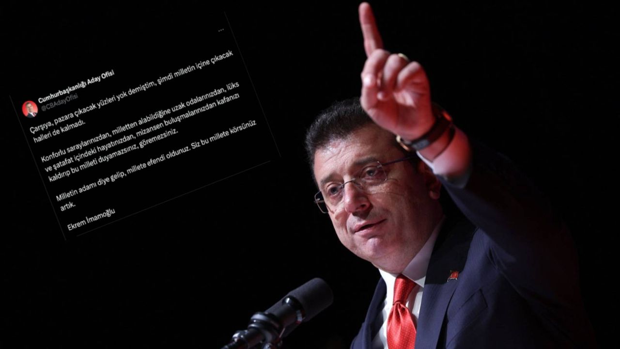 İmamoğlu'ndan İktidara Sert Eleştiri: Millete Körsünüz Artık
