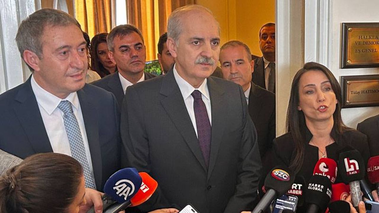 Tbmm Başkanı Kurtulmuş, Dem Parti İle Görüşecek
