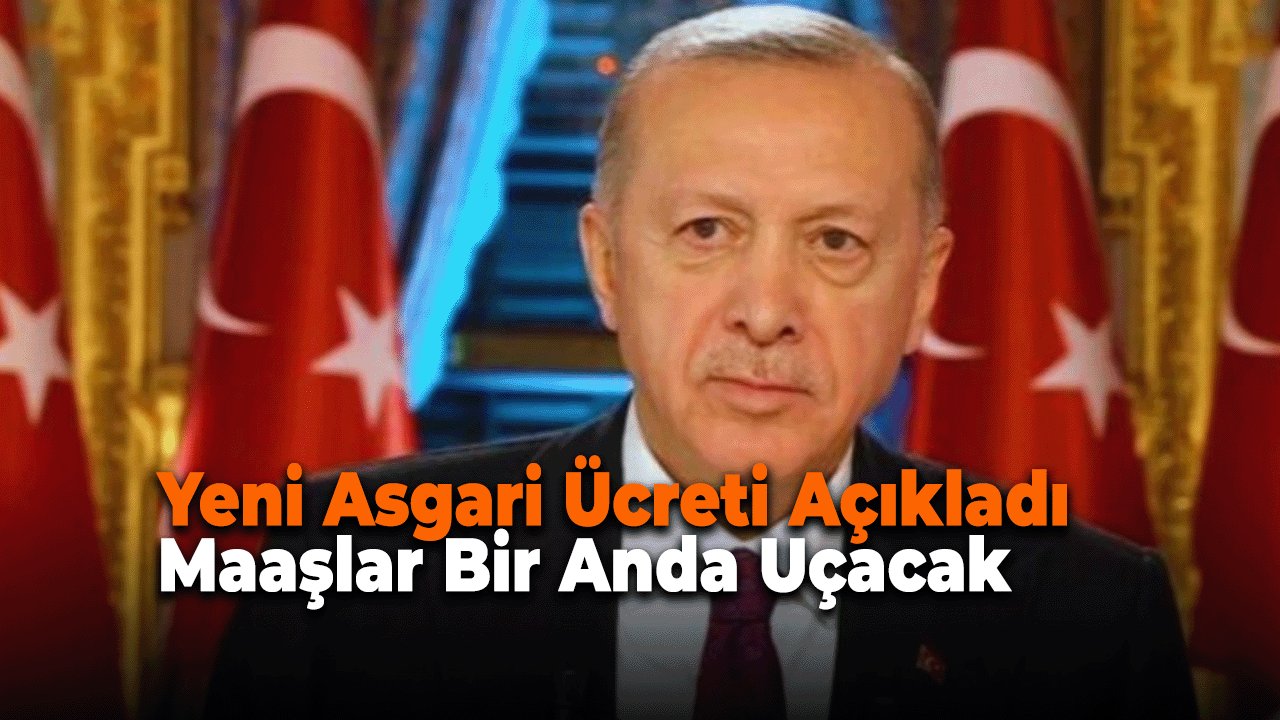 Yeni Asgari Ücreti Açıkladı, Maaşlar Bir Anda Uçacak
