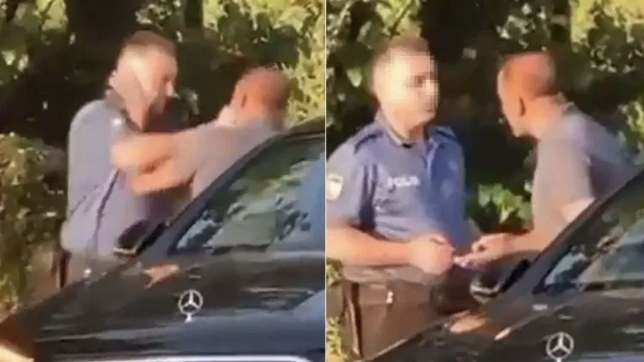Polis Memuru İle Sürücünün Kavgası Gündem Oldu: Emniyet Açıklama Yaptı
