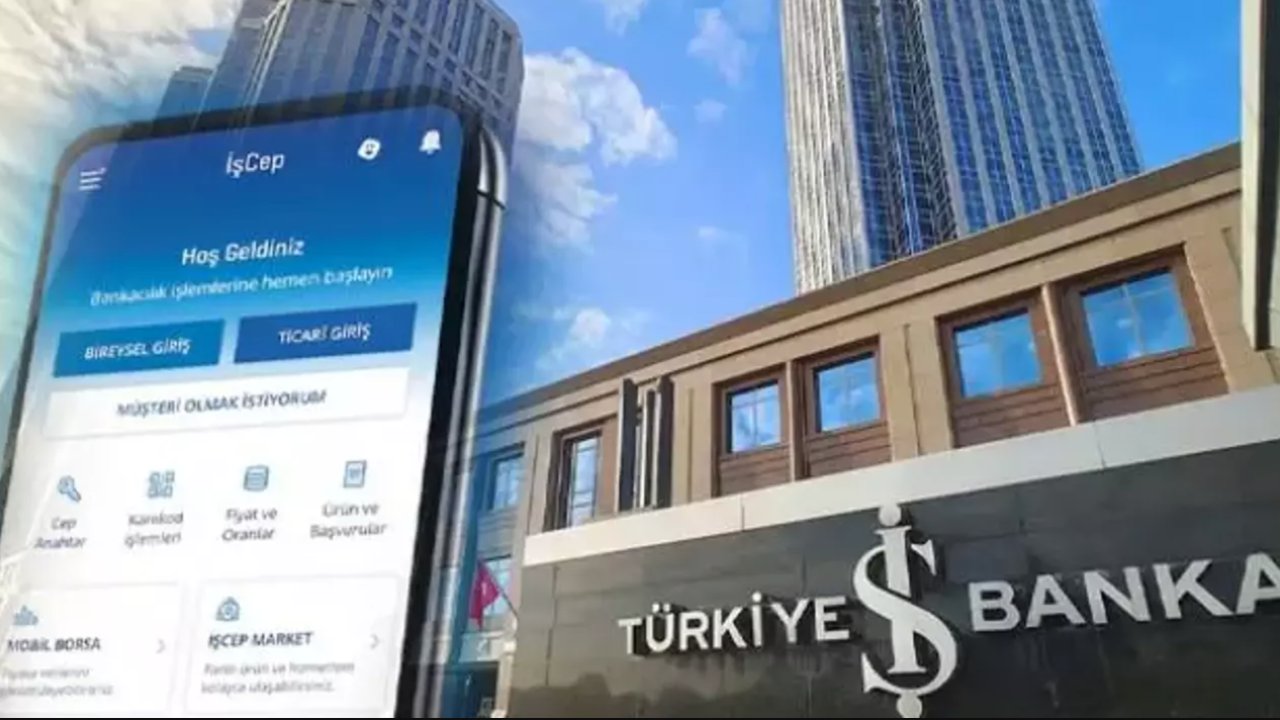 İş bankası hesabı olanlara İş cep uygulamasından 100 bin TL ödenecek