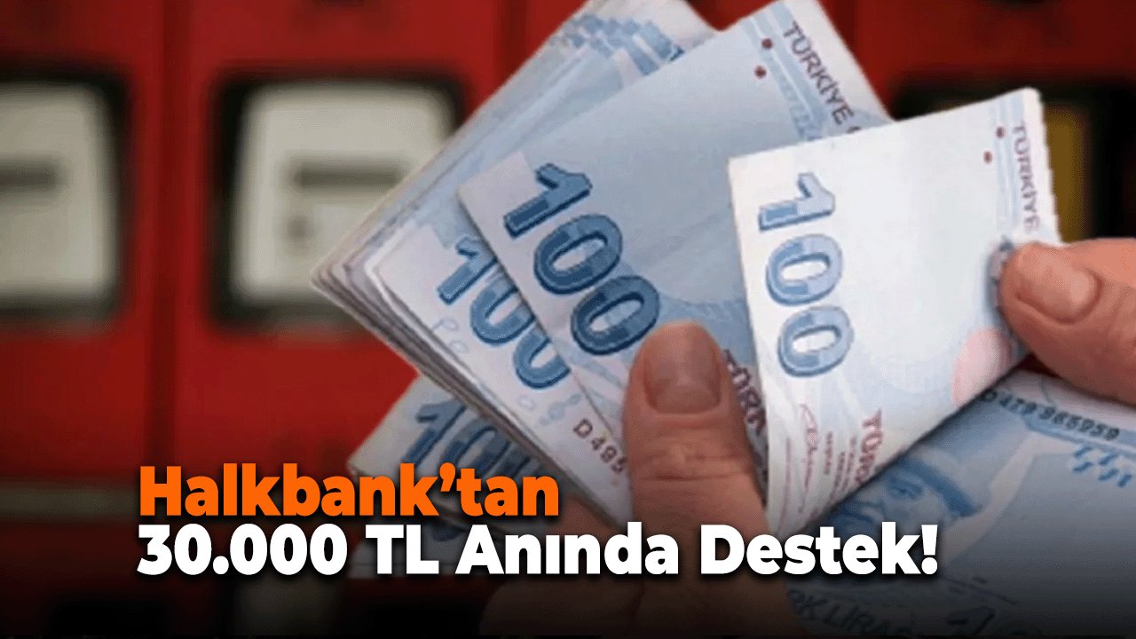 Emeklilere Gece Yarısı Müjdesi! Halkbank’tan 30.000 TL Anında Destek!