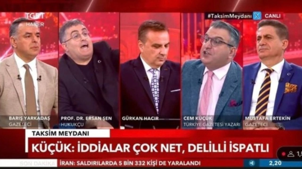 Ersan Şen Ve Cem Küçük Arasında 'Tutuklama' Tartışması: "Bir Gücünüz Mü Var?"
