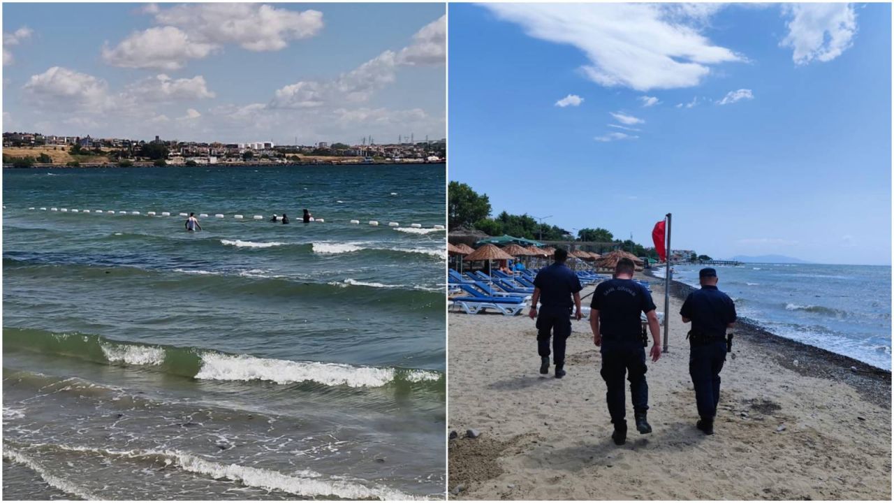 Tekirdağ'da Denize Girmek Yasaklandı
