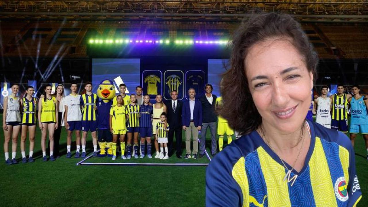 Meltem Cumbul'un Fenerbahçe Tanıtımındaki Kıyafeti Gündem Yarattı