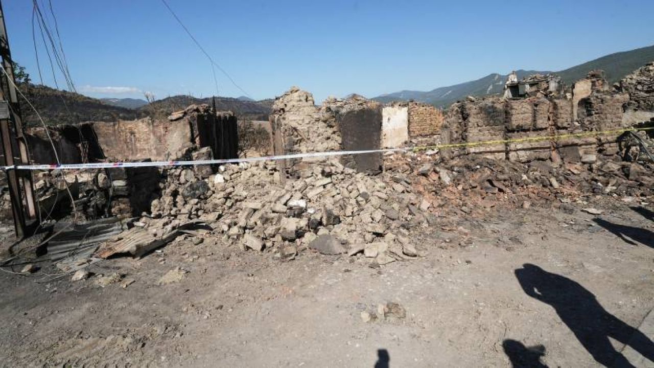 Bilecik'te Yangınzede Köylere 30 Milyon TL Acil Yardım