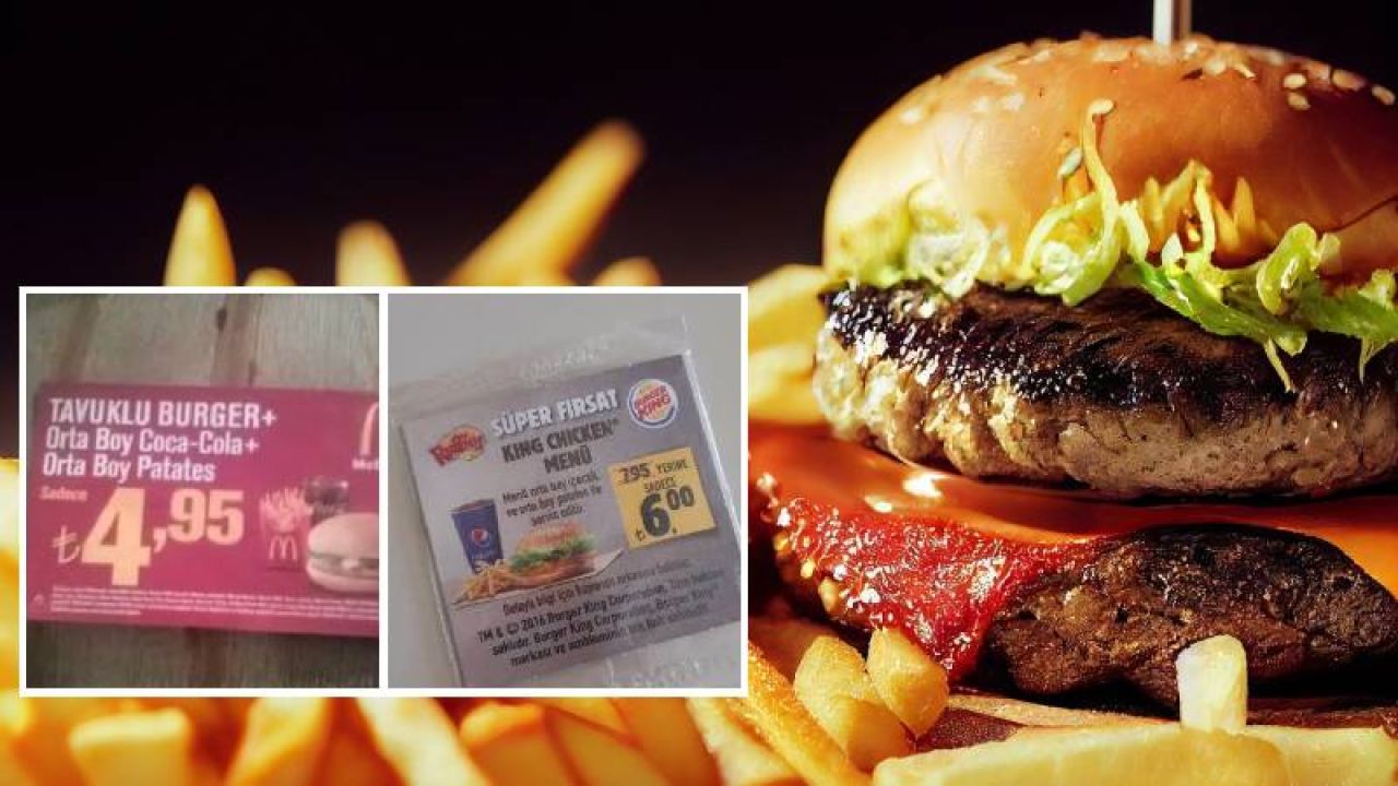 Burger King Menü Fiyatları 2016'da Sosyal Medyayı Salladı