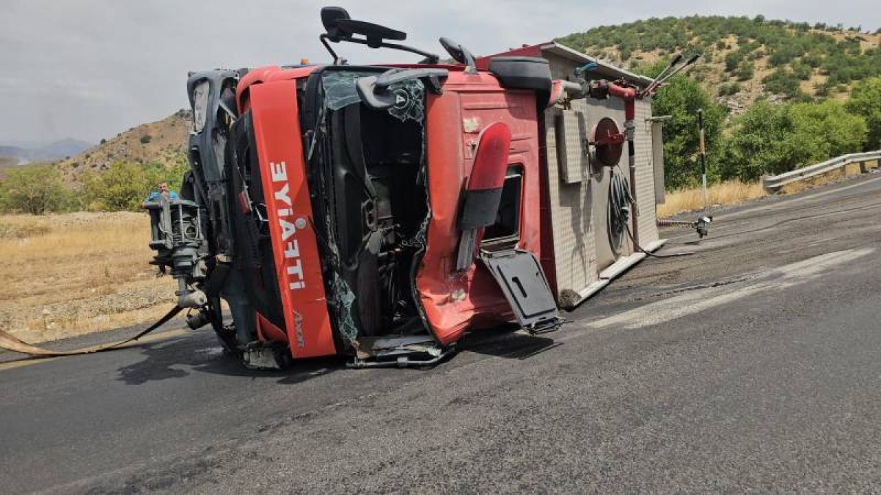 Yangına Giden İtfaiye Aracı Devrildi: 1 Ölü, 2 Yaralı
