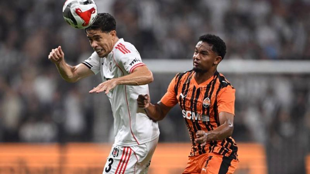 Beşiktaş, Shakhtar Deplasmanında Tur Peşinde: Muhtemel 11'ler Belli Oldu
