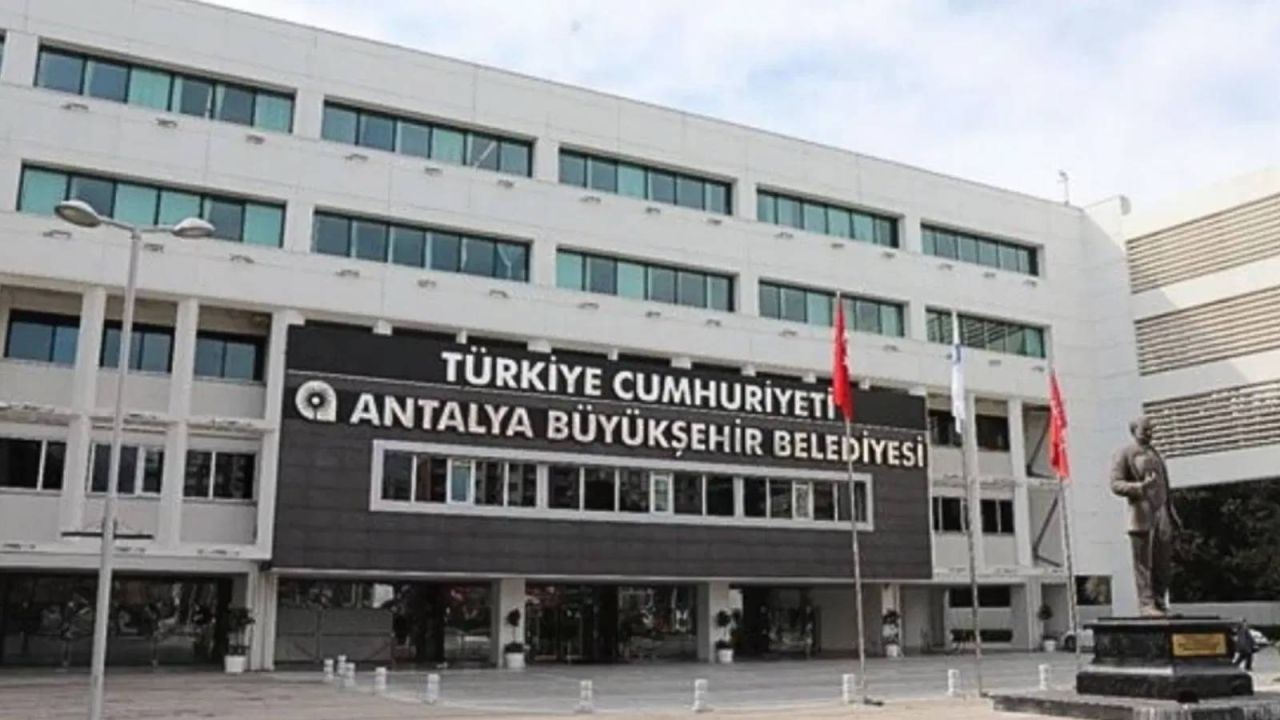 Antalya Büyükşehir Belediyesine Yönelik Soruşturmada 1 Zanlı Tutuklandı
