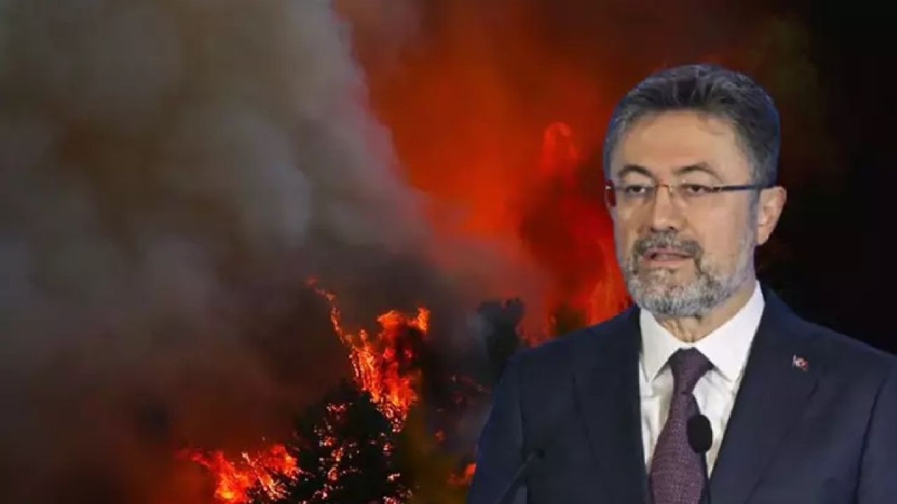 Bakan Yumaklı: Yangınların Tamamı İnsan Kaynaklı, Önümüzdeki Hafta Çok Riskli
