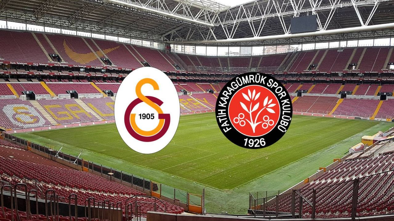 Galatasaray, Fatih Karagümrük'ü Ağırlayacak
