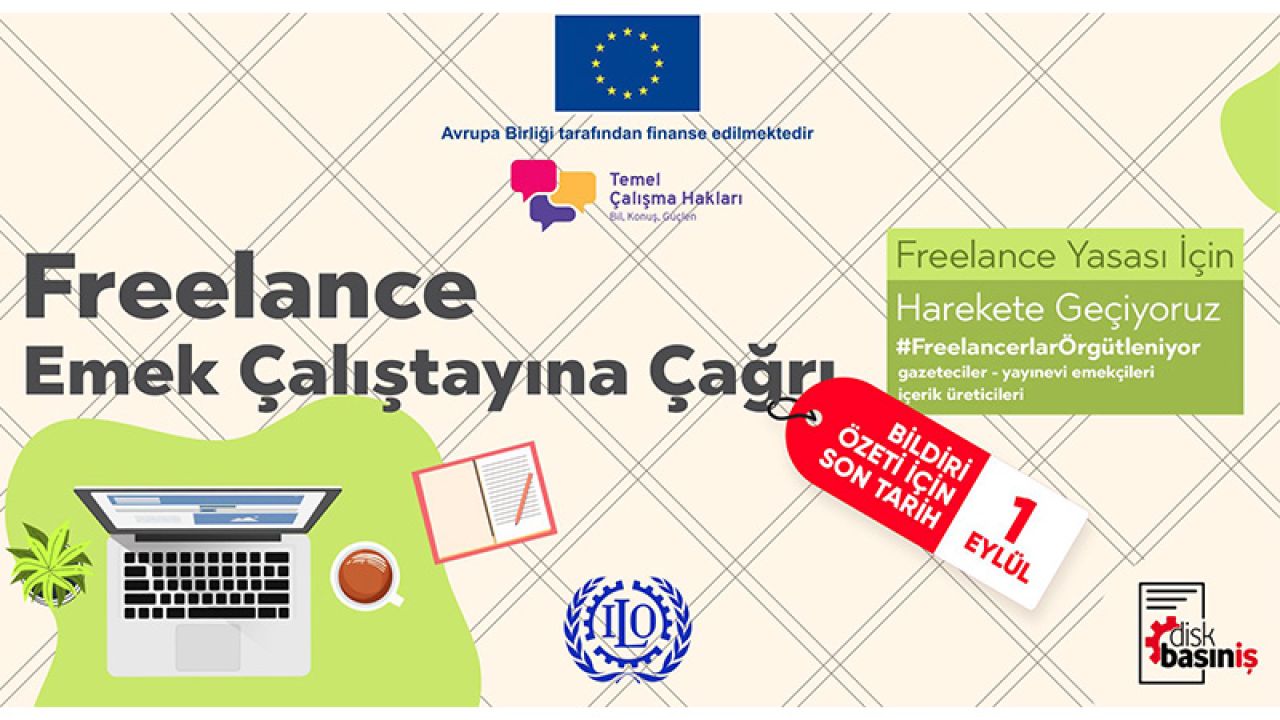 DİSK Basın-İş'ten Freelance Çalışanlara Yönelik Çalıştay Daveti
