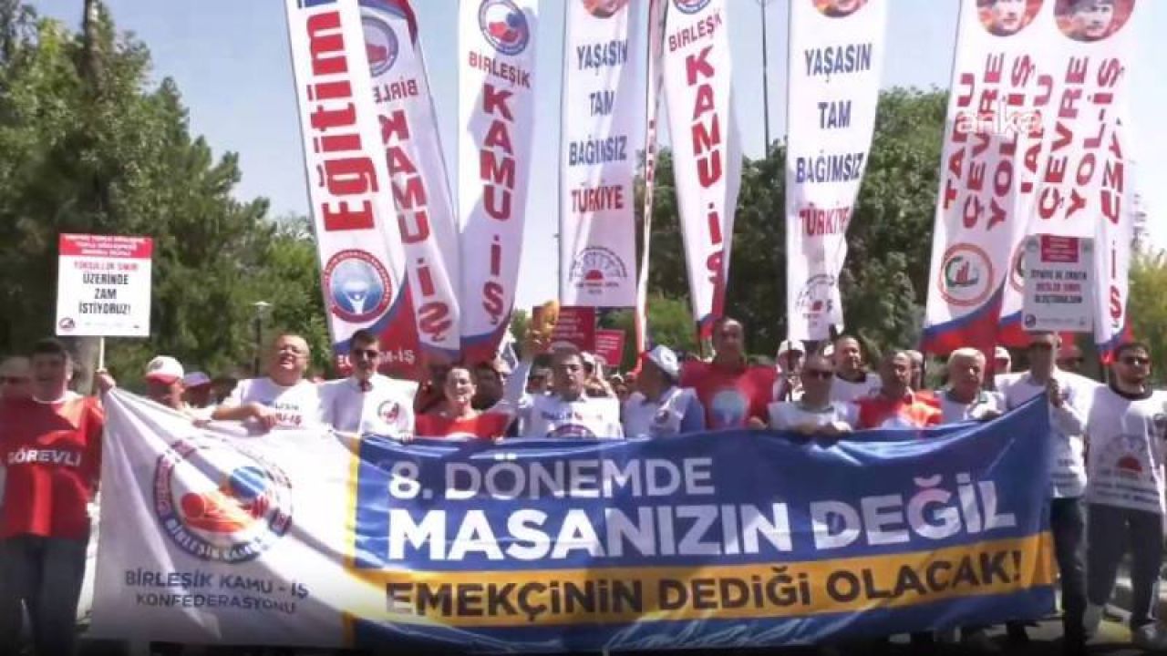 Birleşik Kamu-İş'ten Zam Teklifine Protesto: Açlığa ve Sefalete Mahkum Ettirmeyeceğiz
