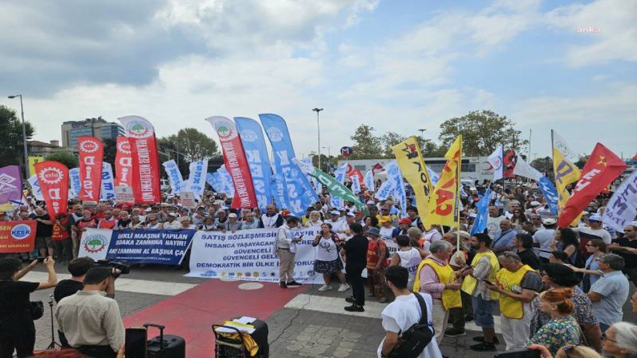 Kesk'ten Kadıköy'de Eylem: Emekçiye Yoksulluk, Emekliye Sefalet Tehdidi
