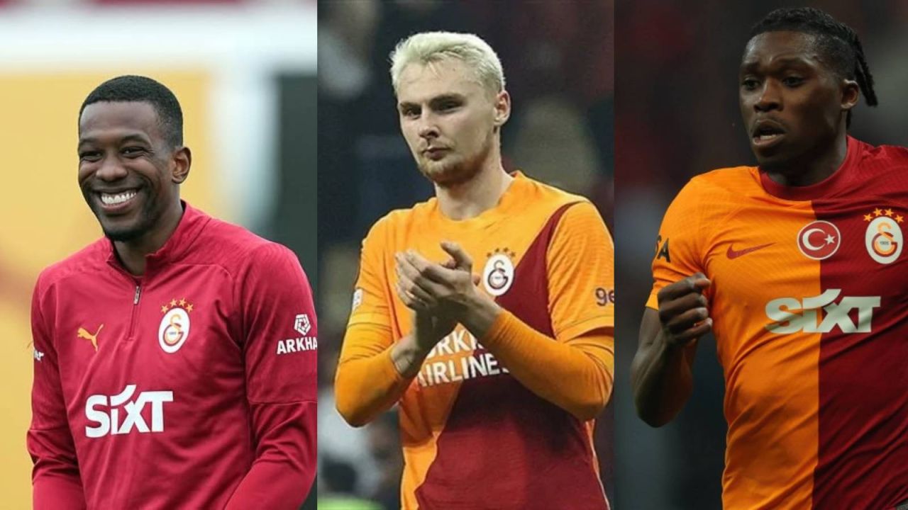 Galatasaray'da Üç Futbolcuyla Yollar Ayrılıyor
